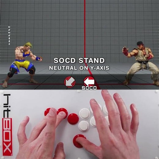 V-Shift from crouch on #HitBox. #HowToHitBox #StreetFighterV #SFV #スト5 #SOCD