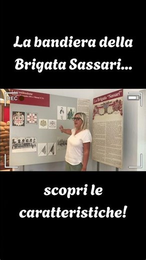 The Sassari Brigade flag... discover its features!