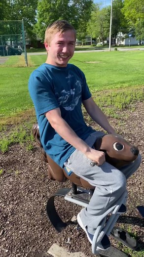 Fun Times on a Mechanical Animal Ride