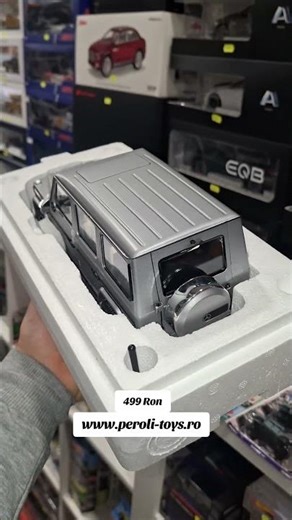 Mercedes-Benz G-Klasse gri mat - 1/18 IScale www.peroli-toys.ro Facebook & TikTok - PEROLI TOYS