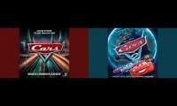 Mix of 2 videos from youtube : cars 2 collision of worlds mashup