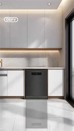 Home-cooked meals are great… until it’s time to face the pile of dirty dishes.🍽️🥣 If your sink’s starting to look like the Leaning Tower of Pisa, it’s time for a smarter clean-up solution! Meet the DDW377 Defy Dishwasher - your ultimate kitchen helper.🙌 With CornerWash Technology and a unique rotating spray arm, it reaches every corner and tackles even the toughest grime.🫧 ⚡️Plus, with an A energy rating and Fast cycles that clean up to 3 times* faster, it saves both time and money. | Defy