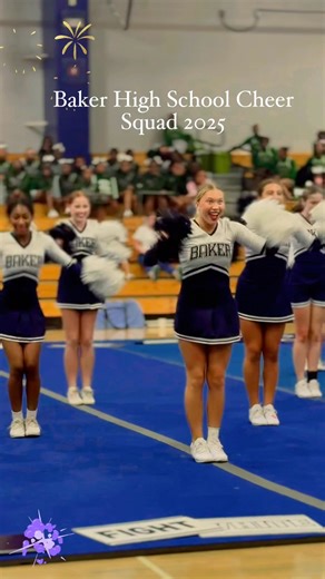 Baker High School Cheer Team 2025🎥 | Ranita Smith