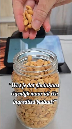 Zelf pindakaas maken met maar 1 ingrediënt