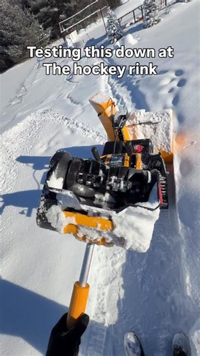 Coach Jeremy on Instagram: "This electric shovel is kind of useless, but I’m thinking it could come in handy on the hockey rink. Let’s test it out. #hockey #canada #winter"