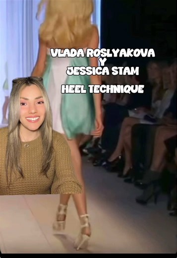 Estás #Modelos son las que lograron hacer la técnica de el tacón a la perfección lo sabías ? #vladaroslyakova #jessicastam #supermodel #carolinetrentini