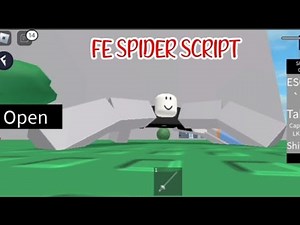 ROBLOX FE BIG SPIDER SCRIPT using FLUXUS EXECUTOR played at Fencing - script link on pinned comments