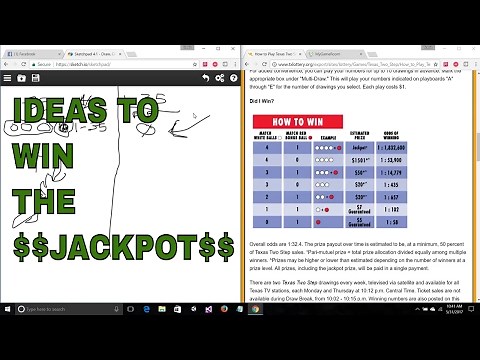 How to WIN the Texas Two STEP Lottery $200,000+ STRATEGY