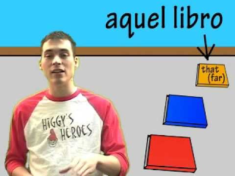 02 Spanish lesson - Demonstrative adjectives (part 1): this & that