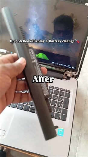 Hp Notebook Display change #shorts #asmr #laptop #trending #viral