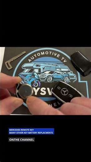 MERCEDES REMOTE KEY BATTERY REPLACEMENT OTHER CAR KEY VIDEOS ON THE CHANNEL #shorts