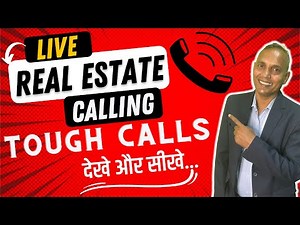 Tough Calling कैसे Handle करे... TeleCalling LIVE Training #realestate #motivation #sanatthakur