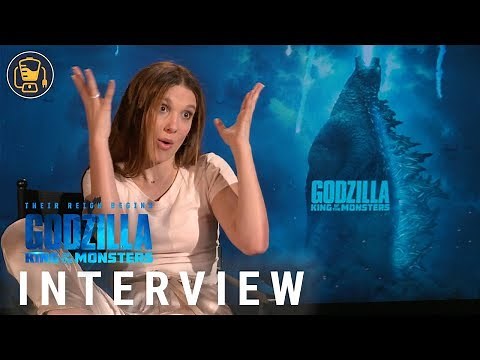 Godzilla: King of the Monsters Interview with Millie Bobby Brown, Thomas Middleditch & More