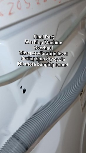 Final Part Washing Machine Overhaul Result Basis if overhaul is effective: observe the sound during spin dry cycle. Thank you for watching and God Bless. | Elec Moves