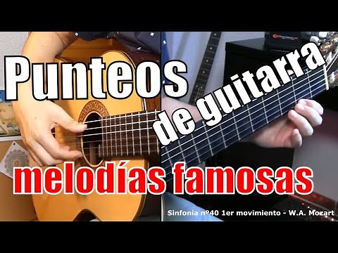 Punteos famosos para tocar en guitarra
