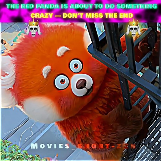 "RED PANDA IS ABOUT TO CAUSE TROUBLE 😳🐼" | Turning Red Movie Edit #shorts #edit