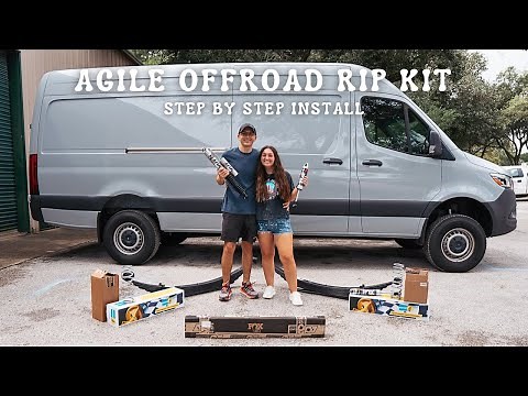 How to Install an Agile Offroad RIP Kit on a 2024 AWD Sprinter Step by Step