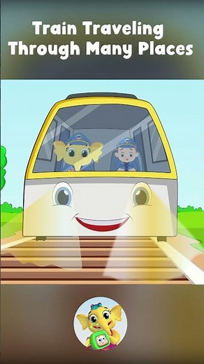 🌈 The Magic Train Ride 🌈 | Learn Seasons & Places | Baby Toonz #shortsforkids