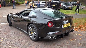 In this video you can watch a #Ferrari F12 berlinetta which has been modified with a straight pipes Novitec exhaust. The exhaust sounds from the V12 is just mindblowing! Enjoy the video. | Gumbal