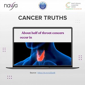 #CancerTruths: About half of throat cancers occur in the larynx -...