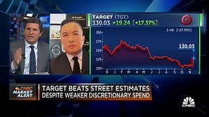 Here's why Target stock is moving higher