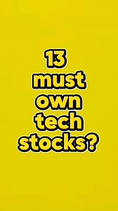 22K views · 1K reactions | 13 must own tech stocks? Check out Ticker Take on YouTube for more details! #tech #stock #investing | Jon Erlichman | Facebook