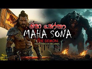 The Terrifying Legend of Mahasona –Sri Lanka’s Scariest Demon #SriLankanFolklore#mahasona #folktales