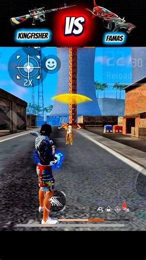 Kingfisher Vs Famas 🏆🔥🎯 #shorts #freefire