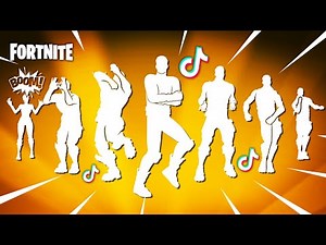 Top 100 TikTok Dances & Emotes in Fortnite(Get Griddy, Back on 74, Starlit)
