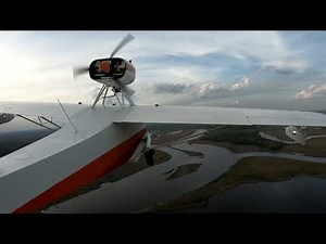 Volmer VJ-22 N996LL First flight from the tail Cam around Diamondhead Ms.