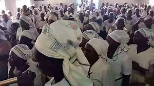 Good evening family... Just to remind you of our Kibera District Women Monthly Fellowship that will be at Nairobi Dam Assembly on 21st Saturday 2023. Our dress code is grey with a matching head wrap. We shall come to you live on our Facebook page and YouTube page. Stay tuned and be blessed as you plan to physically attend or watch. Baraka | National Women Department P.A.G-K