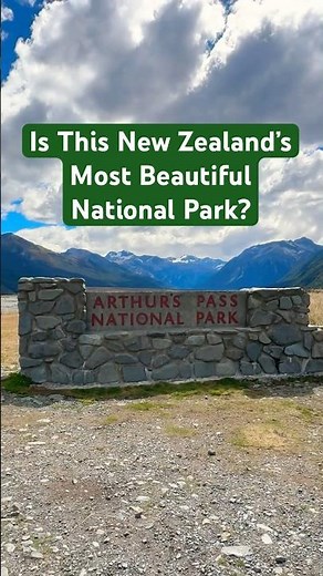One of NZ’s Most Scenic Drives 🚗⛰️ Arthur’s Pass #newzealand #travel #scenicdrive #nature