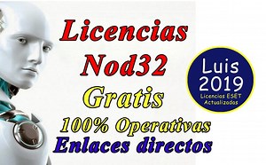 Licencias eset Nod32 antivirus 2021 2023