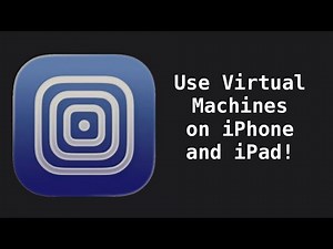 How to use Virtual Machines using UTM SE on iPhone and iPad!