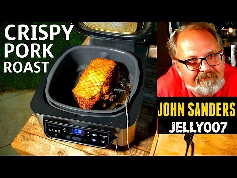 CRISPY PORK ROAST | NINJA FOODI PRO GRILL | SHOULDER PICNIC