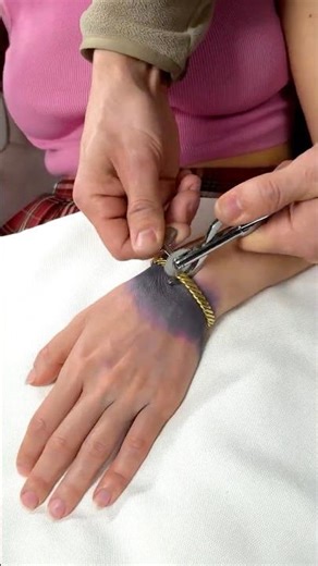 Removed Her Gold Bracelet and Made a New One