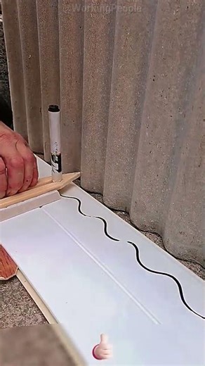 Self - made convenient contour - taking marking tool 🛠️🖍️💪