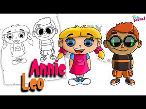 Little Einsteins: How to Draw Annie and Leo | Drawing Tutorial