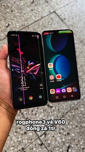 3K views · 14 reactions | rogphone 3 và Lg V60 thiết kế đẹp #rogphone3 #v60 | Trần Thành Cát | Facebook