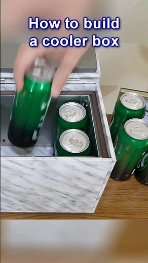 How to build a cooler box with Peltier modules #diy #peltier #homemade