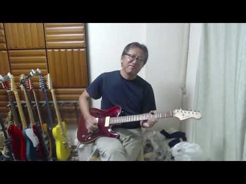 今日の練習 今日は トップロードに改造 Greg Bennett STQ-450SH TRD