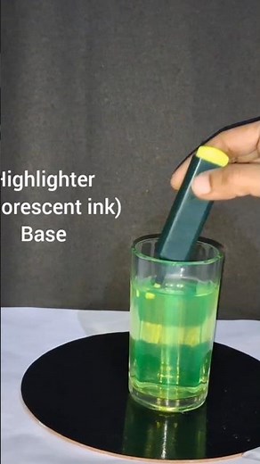 Neutralization reaction is Acid + Base gives salt+ water #experiment #science #chemistry #trending