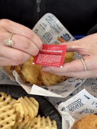 Nothing beats that first dip and first bite. 🙌🍤 | Long John Silver's