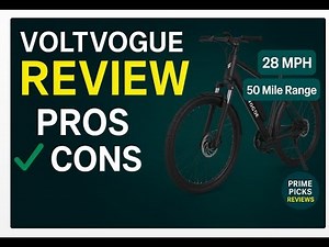 VOLTVOGUE Electric E-Bike Review: Pros, Cons & Real-World Performance ⚡🚴