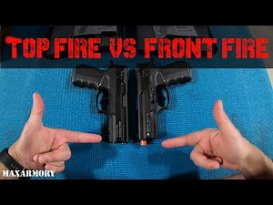 Top Firing vs Front Firing Blank Guns - MaxArmory