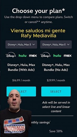 Disney+, Hulu, & (HBO) Max Bundle!