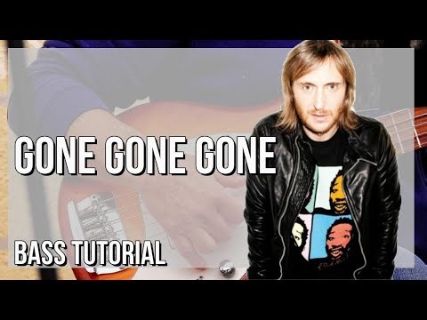How to play Gone Gone Gone by David Guetta & Teddy Swims ft Tones and I on Bass (Tutorial)