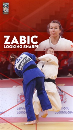 Judo Athlete Zabic Shines at Judo Tbilisi