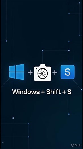 Stop Using Print Screen! Try This Windows Screenshot Trick ⚡ #shorts
