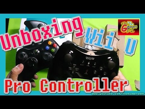 Unboxing Wii U Pro Controller